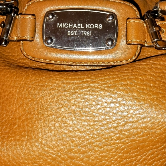 Michael Kors Medium Large Leather Hamilton Bag Brown Satchel With wallet. - Picture 3 of 17